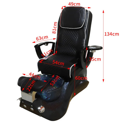 Jet Glow Modern Luxury Pedicure Massage Chair