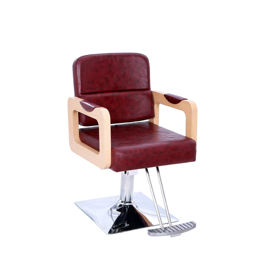 Luxe Lift Red Styling Chair