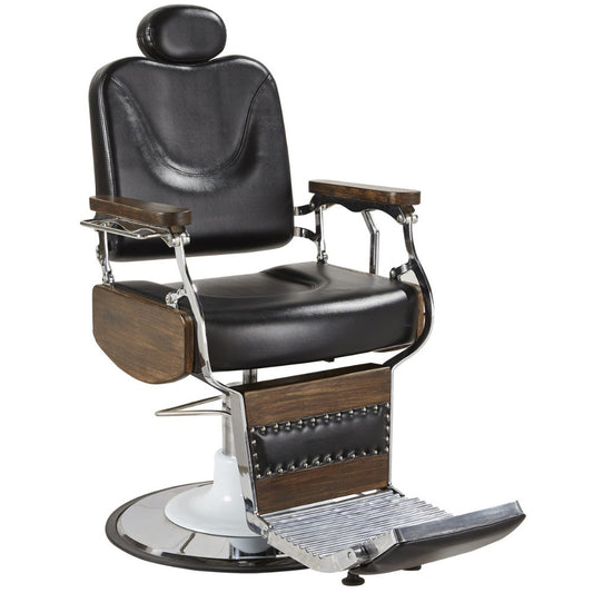 Classic Craft Brown Barber Chair