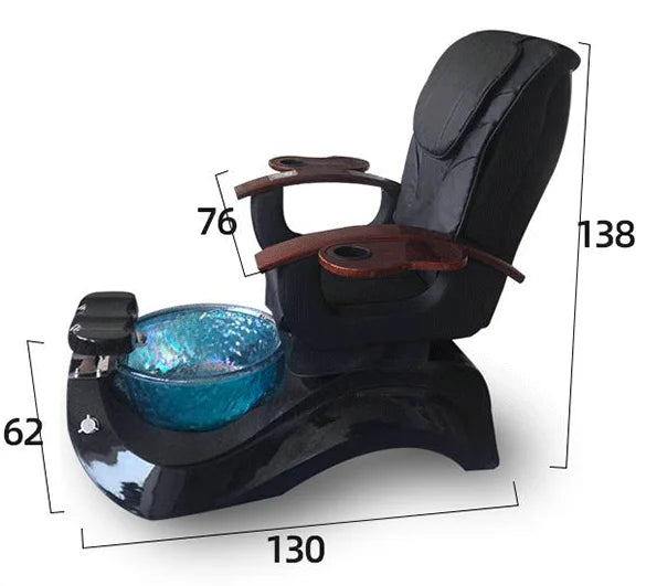 Jet Glow Modern Luxury Pedicure Massage Chair