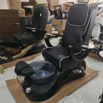 Jet Glow Modern Luxury Pedicure Massage Chair